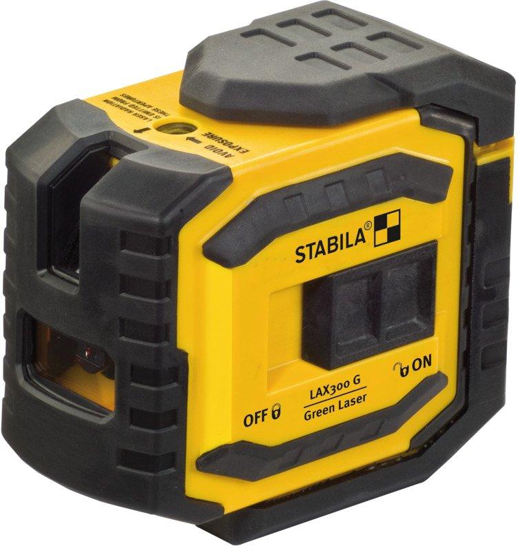 Kreuzlinienlaser LAX 300 G 4-teiliges Set selbstnive. helle grüne Laser-Linien