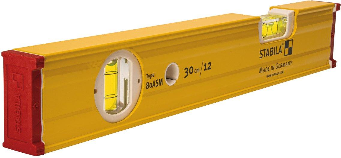 Magnet-Wasserwaage Type 80 ASM 30 cm verstärktes Alu-Profil