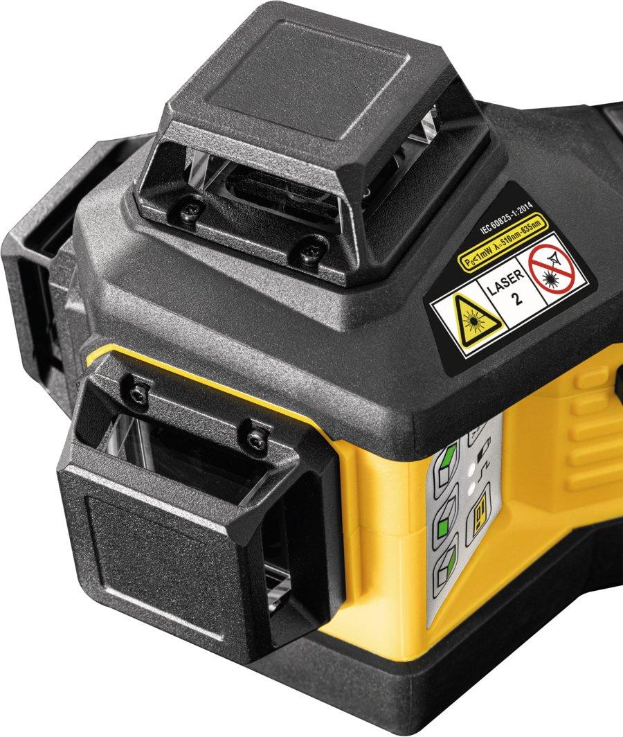 12-V-System Kreuzlinienlaser LAX&nbsp;600 G selbstnivellierend 3&nbsp;x&nbsp;360°