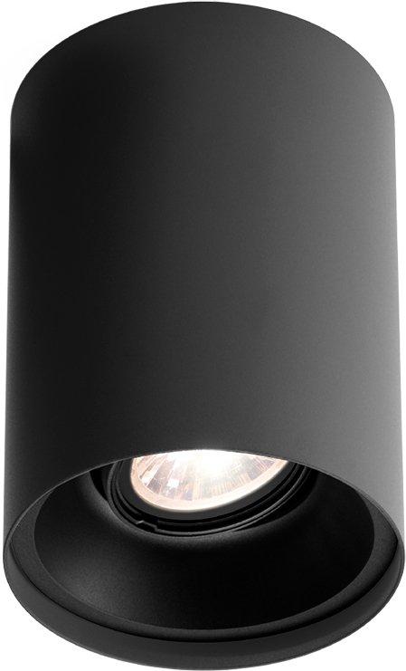 Anbaudownlight SOLID CEILING SURF 1.0 LED 3000K schwarz 12W dimmbar