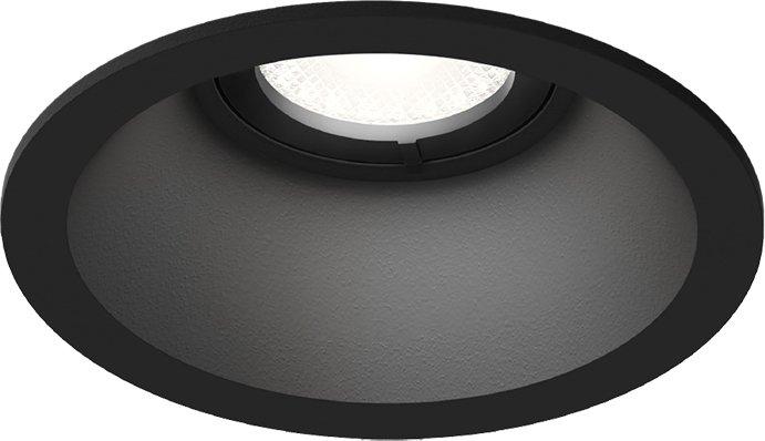 Einbaudownlight DEEP PETIT CEILING REC 1.0 LED 2000-3000K schwarz 6W 350mA 16V