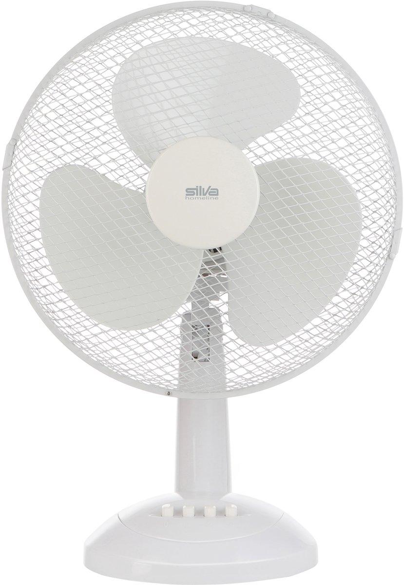 Tischventilator 30 cm weiß