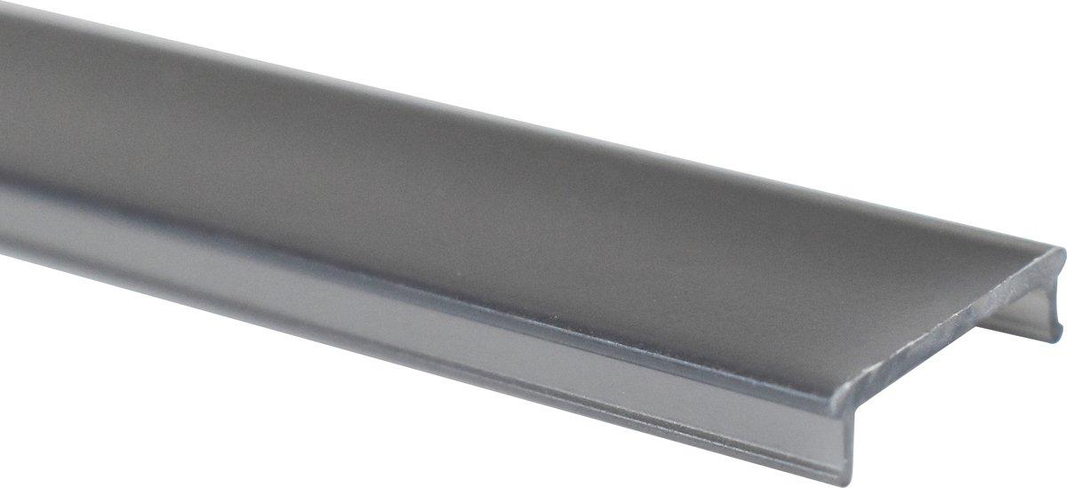 BLine C-S-01 Abdeckung schwarz flach 2000mm für Profile P-S-IN/ON/COR 01