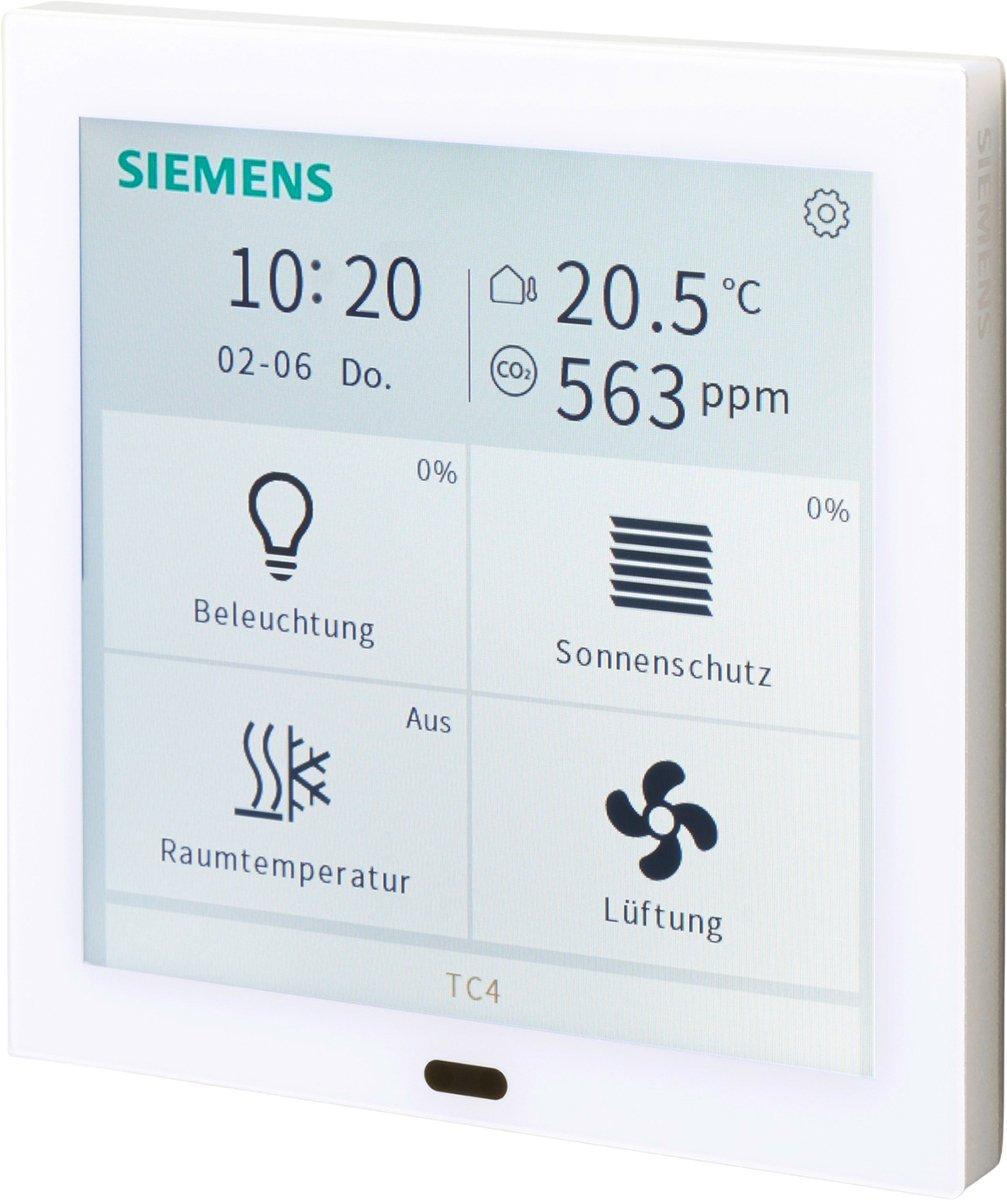 KNX Touch Control TC4 4 Touch Panel weiß