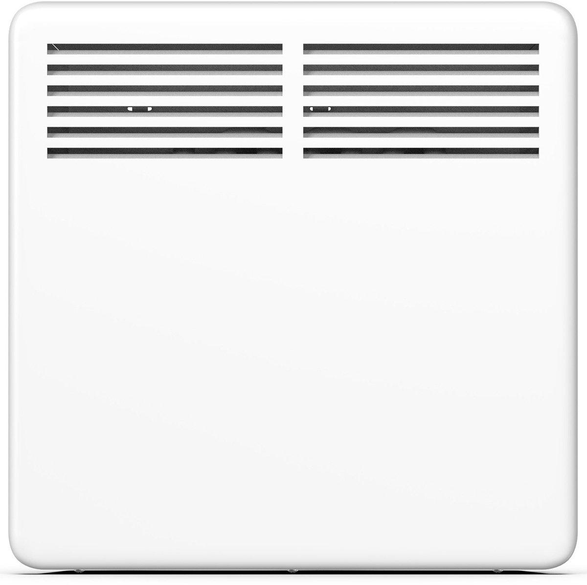 Wandkonvektor mit Thermostat weiß 40x40cm 500W Stecker