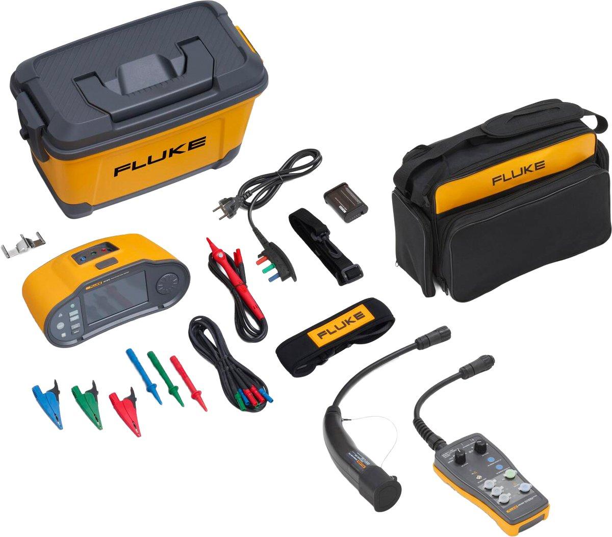 Multifunktions-Installationstester Fluke&nbsp;1673 FC&nbsp;mit Prüfadapter-Kit