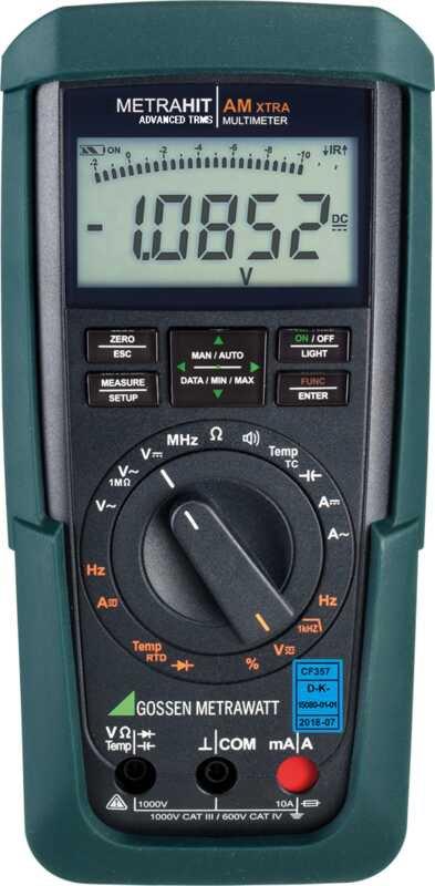 TRMS System Multimeter mit 12.000 Digits Digitalanzeige Datalogger u IR-Schnitt.