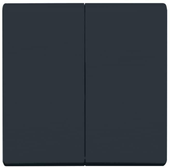 Wippe 2-fach anthrazit - Allwetter 44 (IP44)