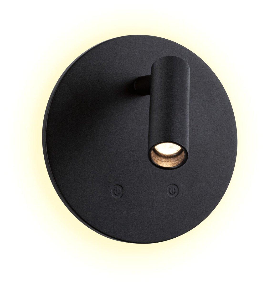Kiora Mobile Wandleuchte dimmbar schwarz