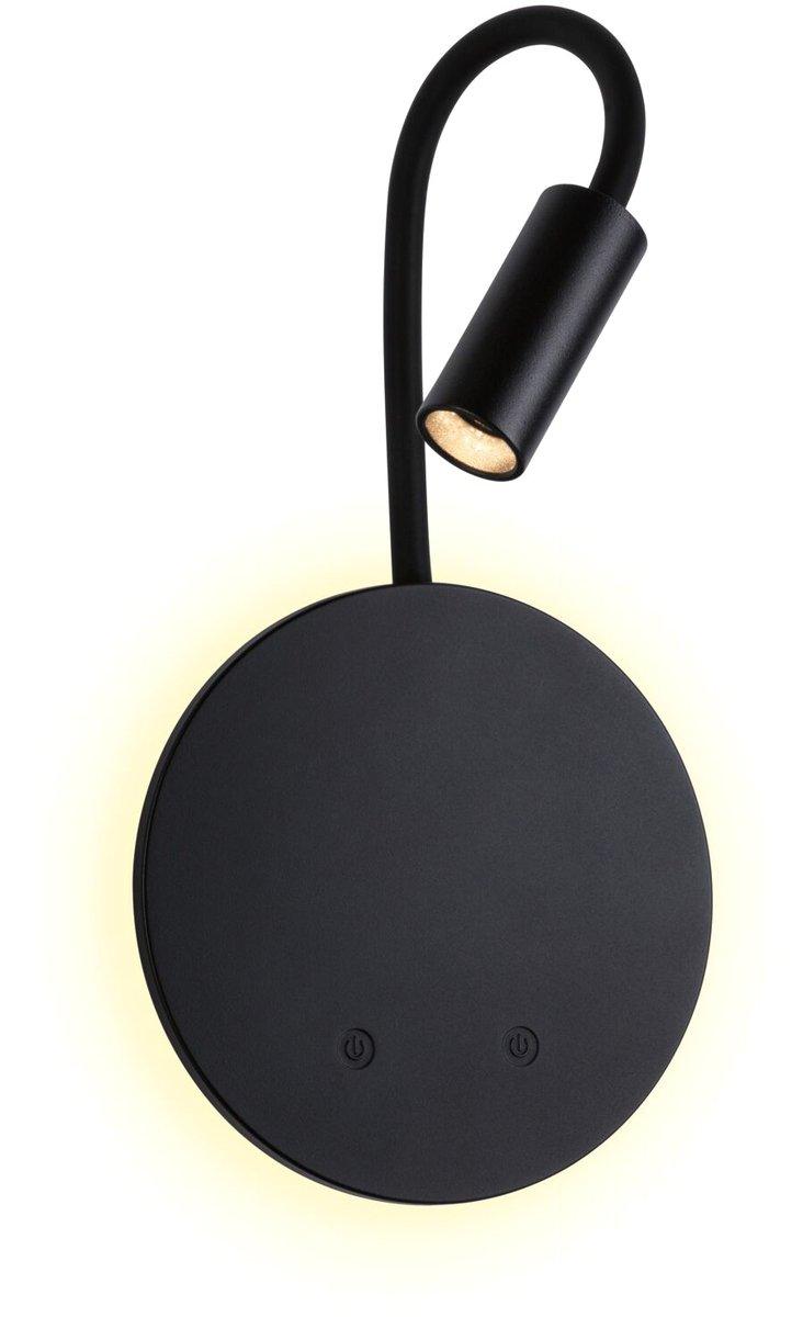 Miora Mobile Wandleuchte dimmbar schwarz