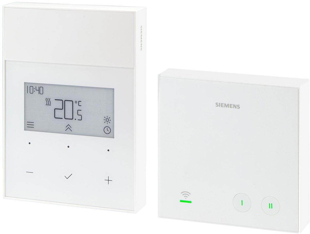 Drahtloser Raumthermostat mit Zeitschaltprogramm Heizung / Kühlung