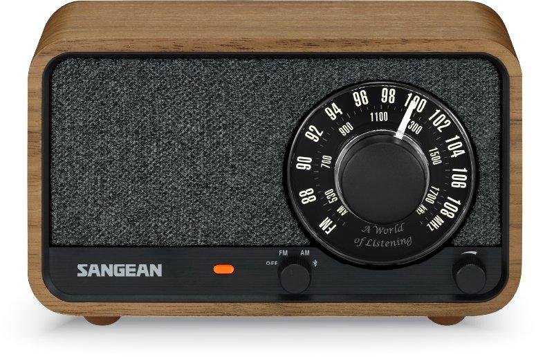Holzgehäuse Radio Bluetooht AM FM Walnuß