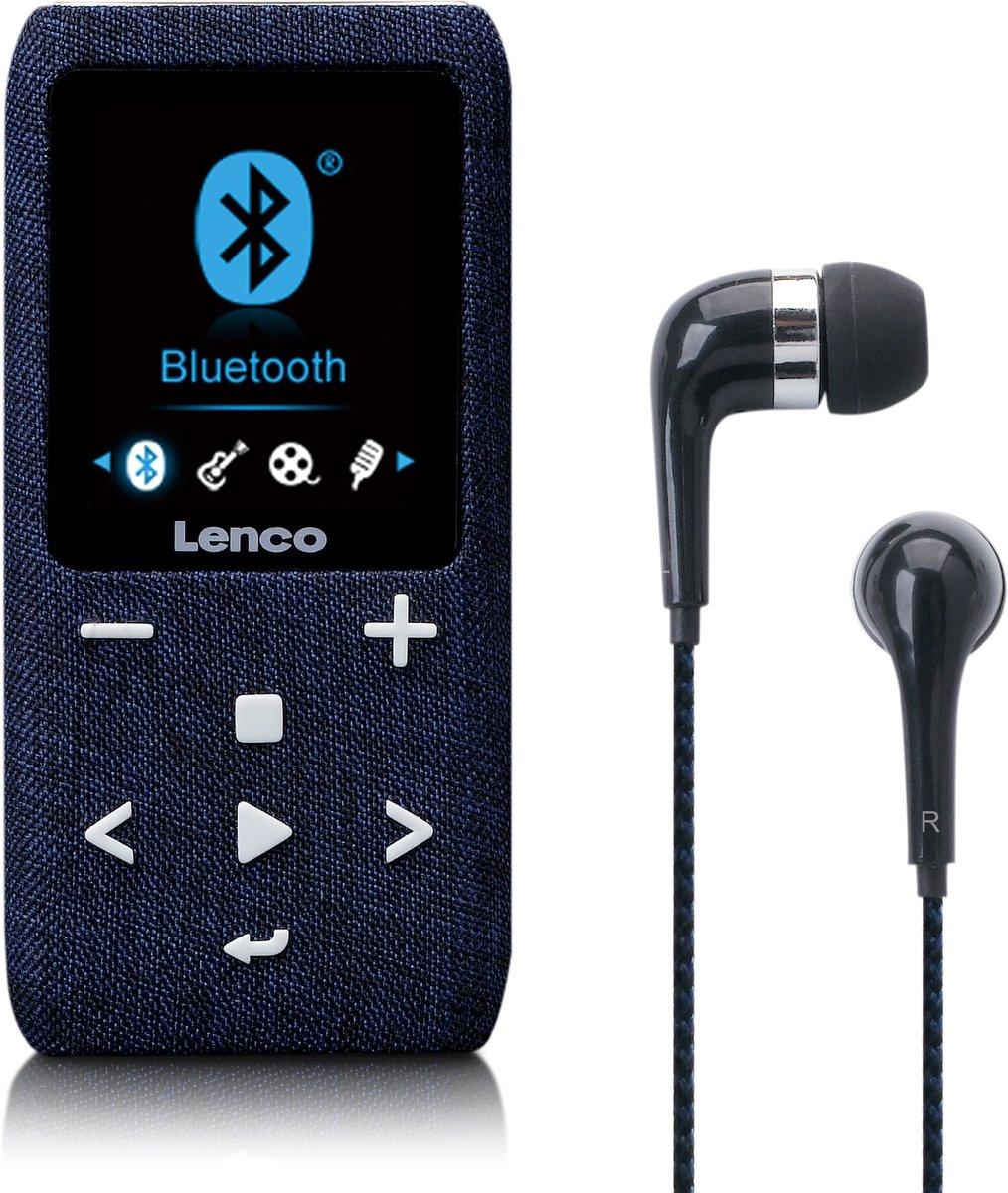 MP3/MP4-Player mit Bluetooth 8 GB Micro SD-Karte - Blau