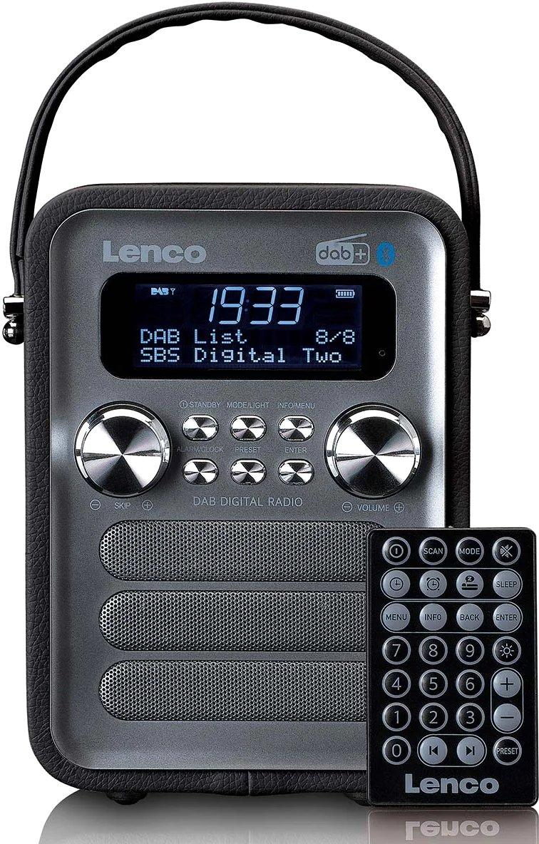 Tragbares DAB+ UKW-Radio mit Bluetooth und AUX-Eingang wiederaufladbarer Akku SW