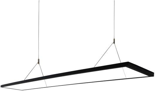 LED-Büroleuchte HOVER 41W COLORselect UGR<19 schwarz