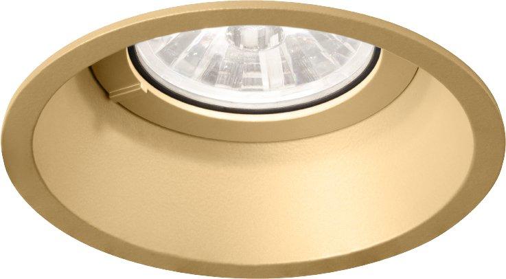 Deckeneinbaudownlight DEEP CEILING REC 1.0 LED 1800-3000K Drahtfedern Champagner