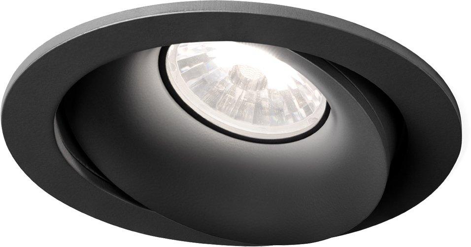 Deckeneinbauleuchte RONY CEILING REC 1.0 LED 1800-3000K Drahtfedern schwarz