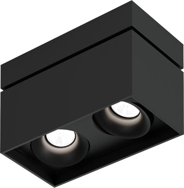 Deckenanbaudownlight SIRRO CEILING SURF 2.0 LED 1800-3000K schwarz