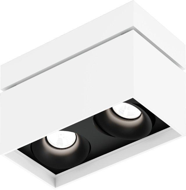Deckenanbaudownlight SIRRO CEILING SURF 2.0 LED 1800-3000K weiß-schwarz