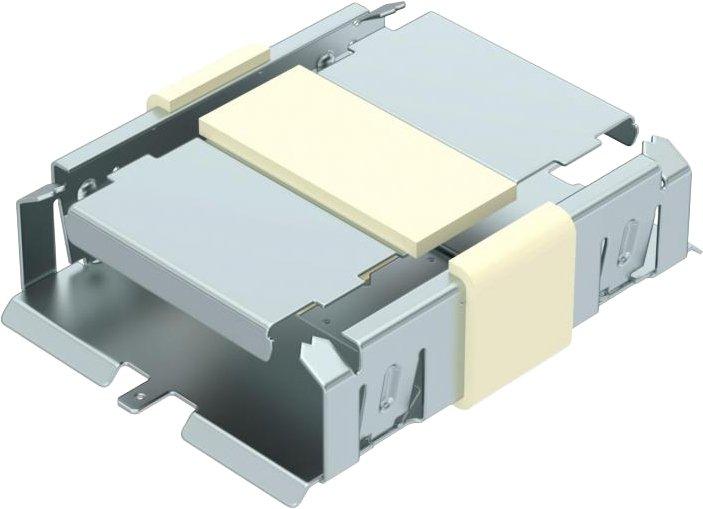 Stoßstellenverbinder für PLM D 0410 118x94x38 Stahl bandverzinkt