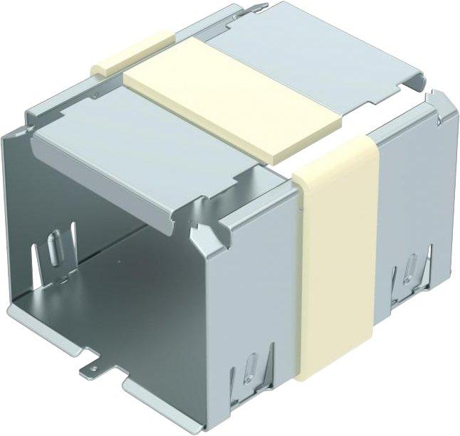 Stoßstellenverbinder für PLM D 0810 118x94x78 Stahl bandverzinkt