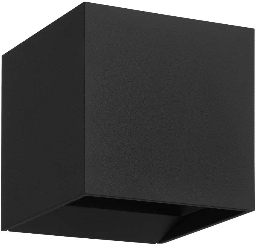 Wandleuchte CALPINO PRO 2x3,3W 680 lm schwarz 3000K IP65 dimmbar