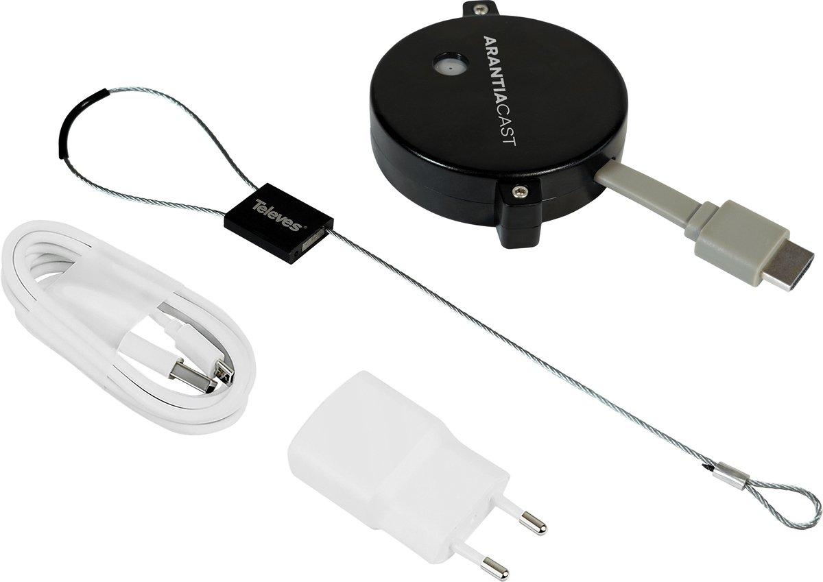 Arantiacast Chromecast (Google TV) + Kabel