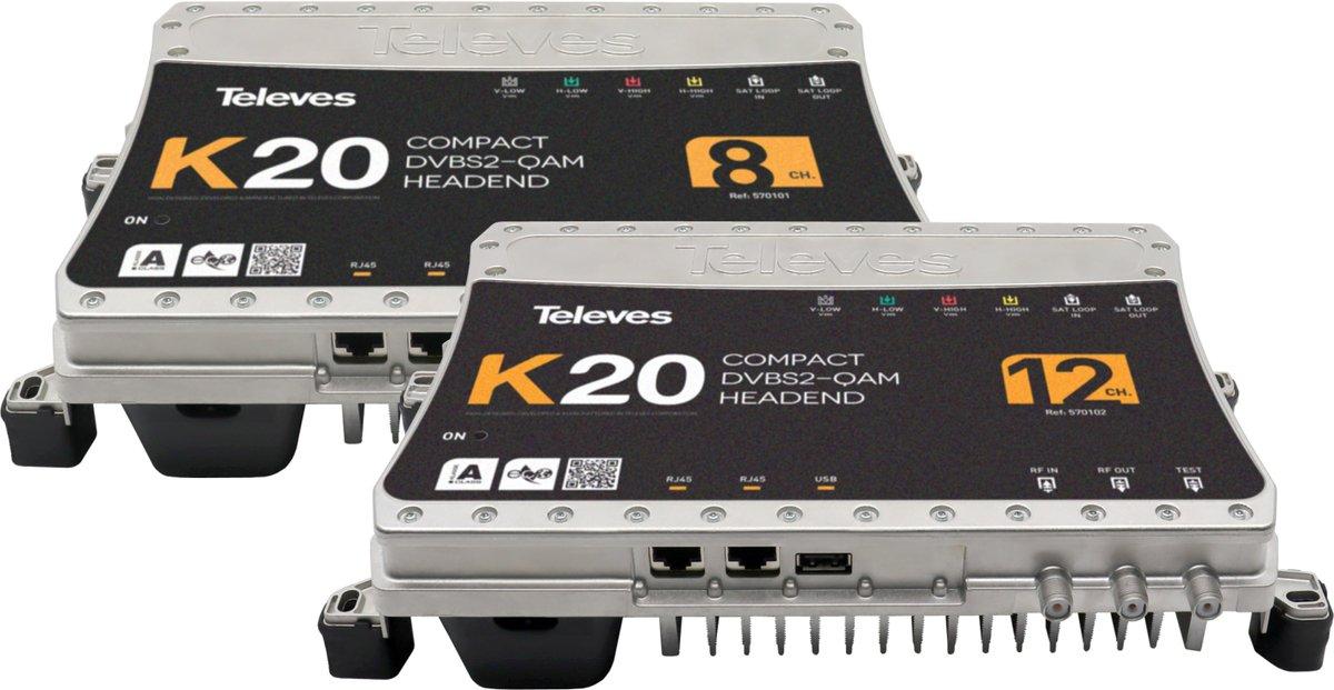 K20 - Kompaktkopfstelle 24 Transponder DVB-S2 in QAM
