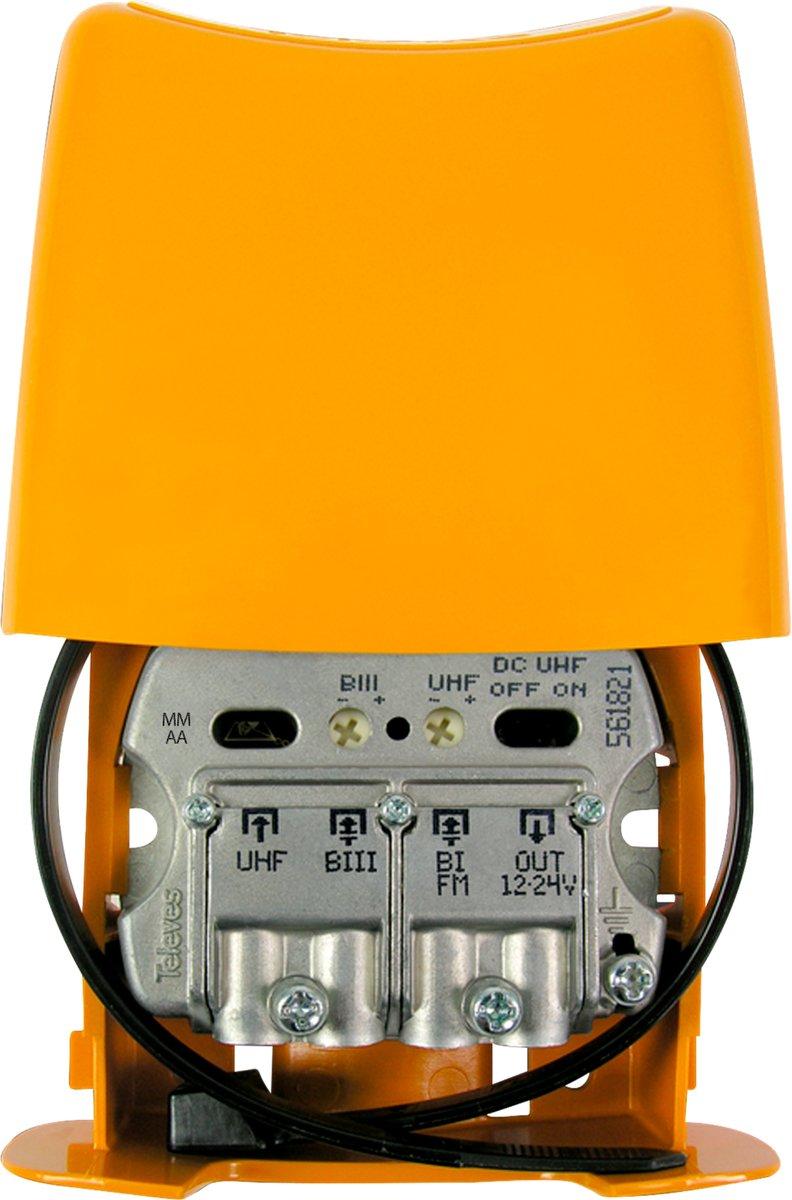 Terr. Mastverstärker UKW -2dB / VHF 21dB / UHF 29dB