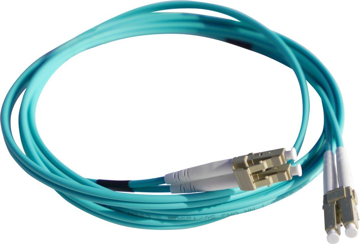 Opt. Duplex-Kabel SM 2m LSFH Innen LC/PC