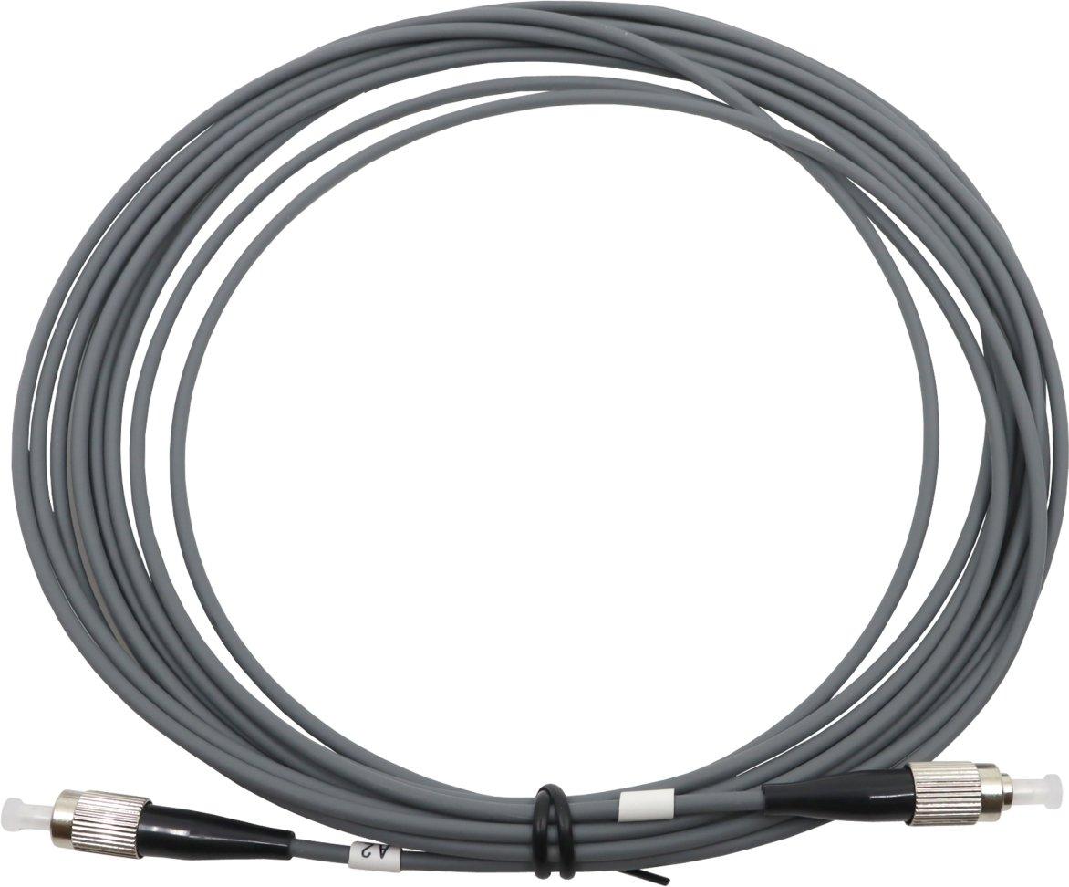 geschirmtes Fiberglaskabel 5 m mit Anschlüssen