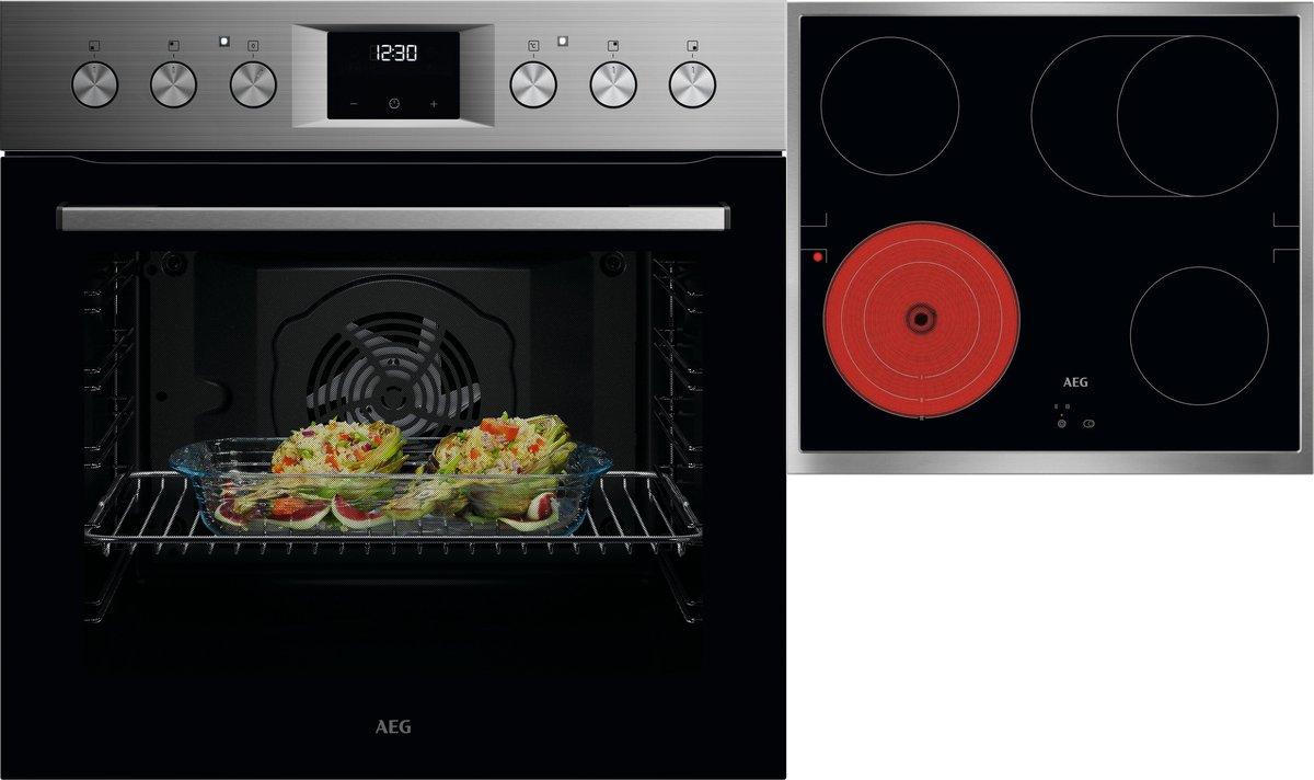 Backofen Einbau SurroundCook mit Glaskeramik Kochfeld