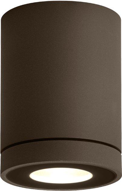 Anbaudownlight TUBE OUTDOOR CEILING SURF 1.0 PAR16 bronze max. 5W GU10