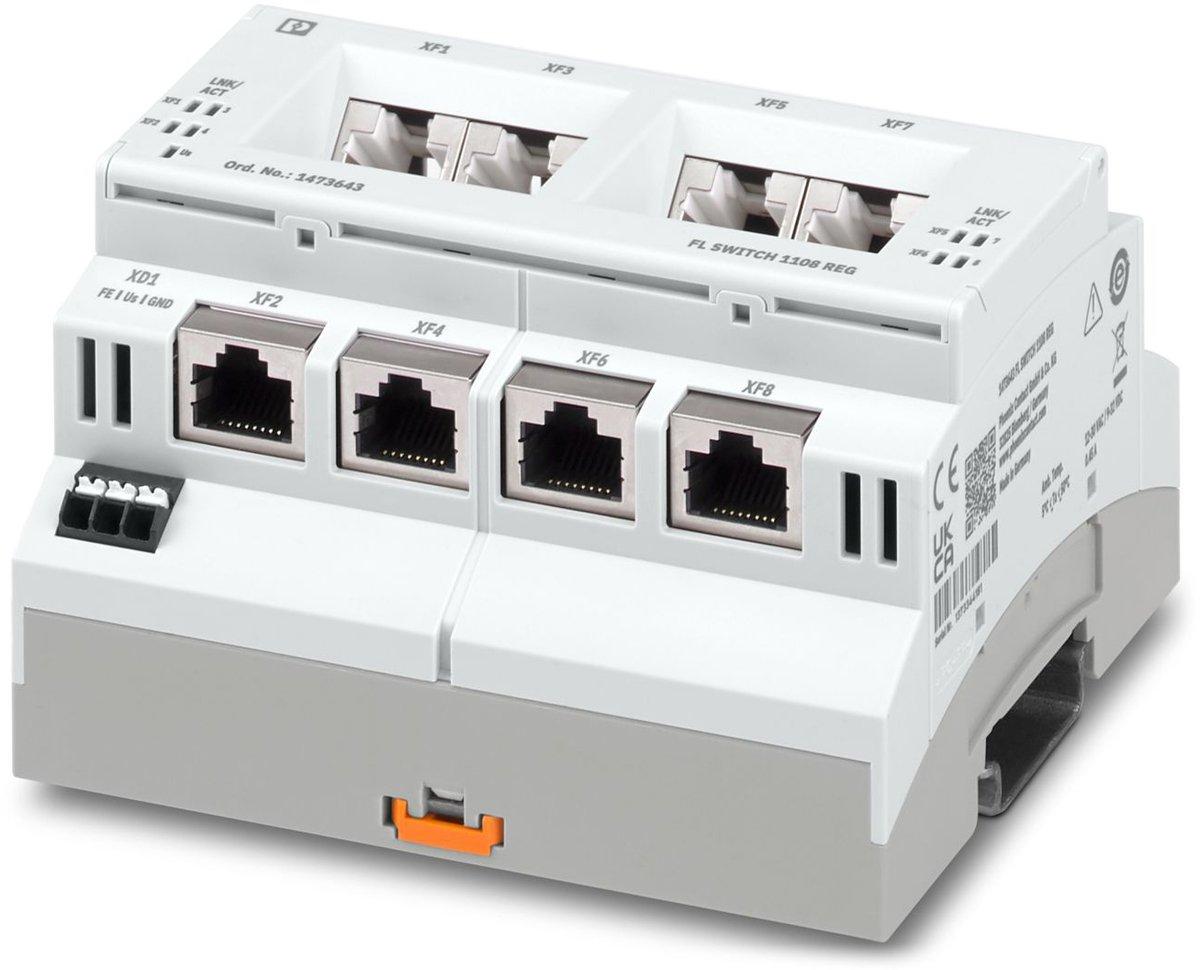 Industrial Ethernet Switch 1108 REG