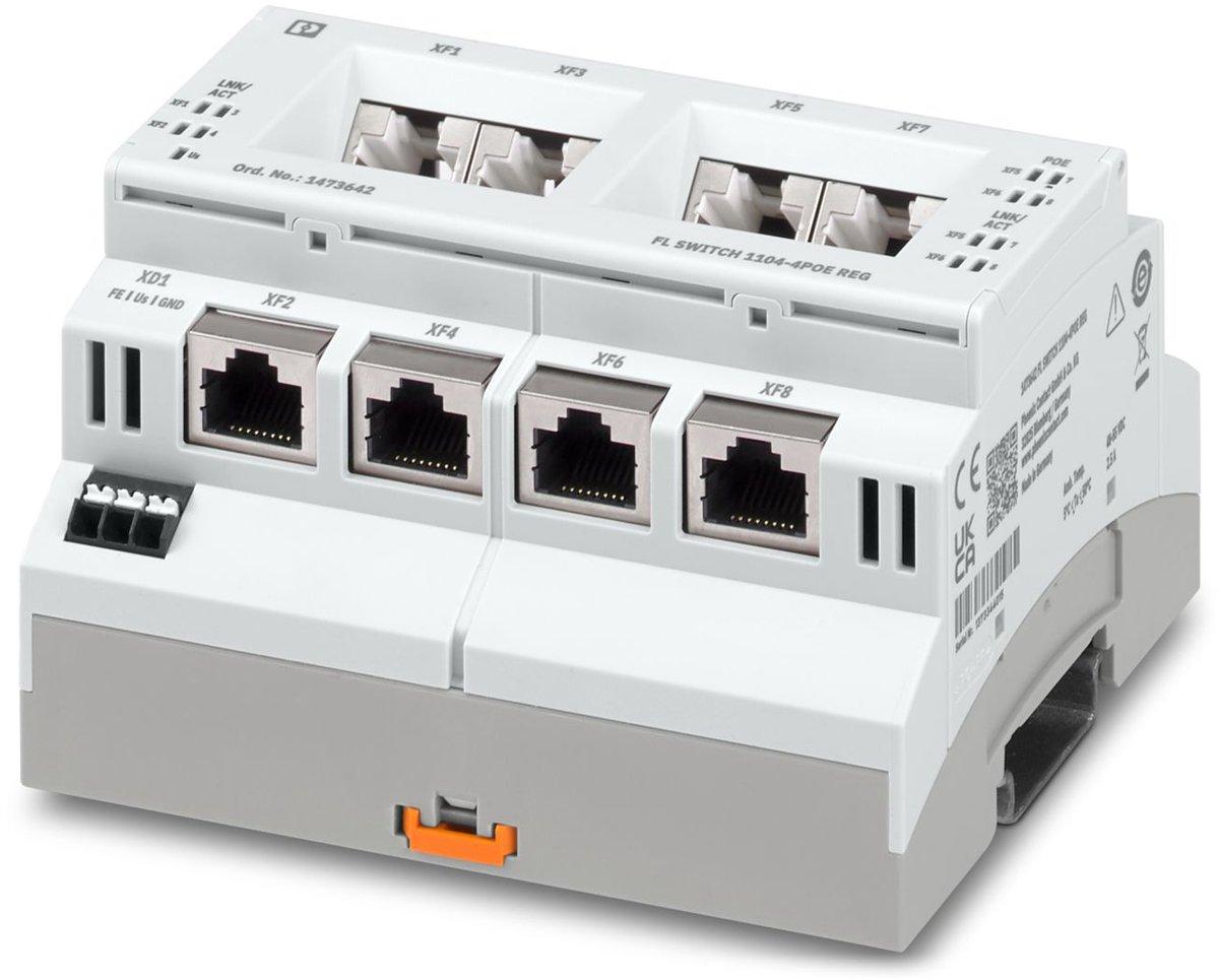 Industrial Ethernet Switch 1104-4POE