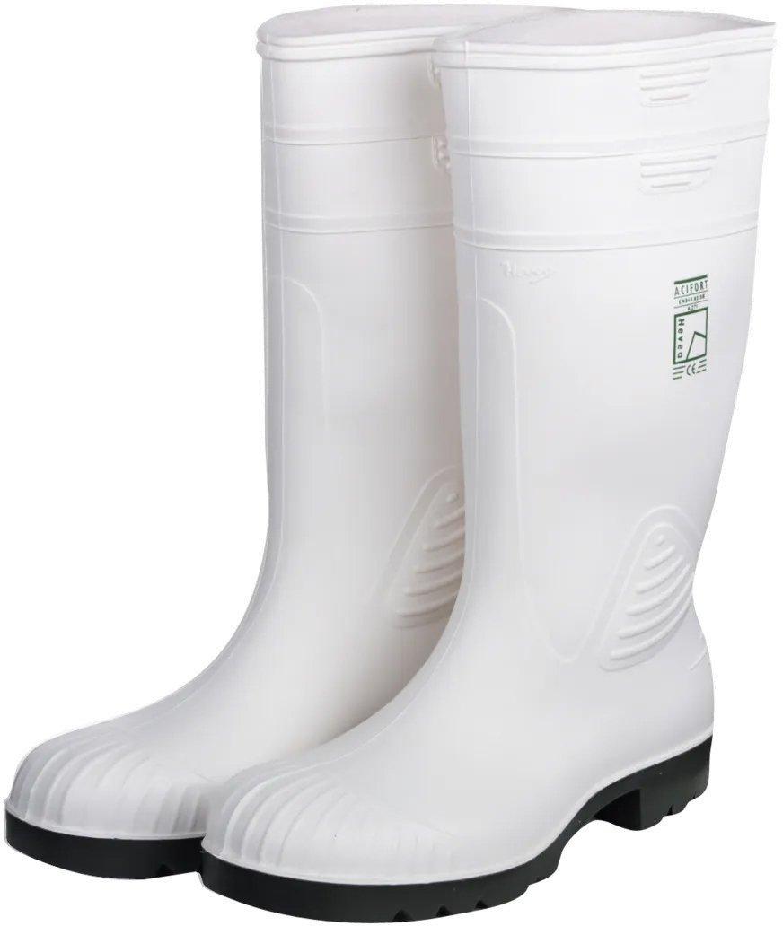 Elektriker-Sicherheits-Stiefel PVC weiß Größe 46