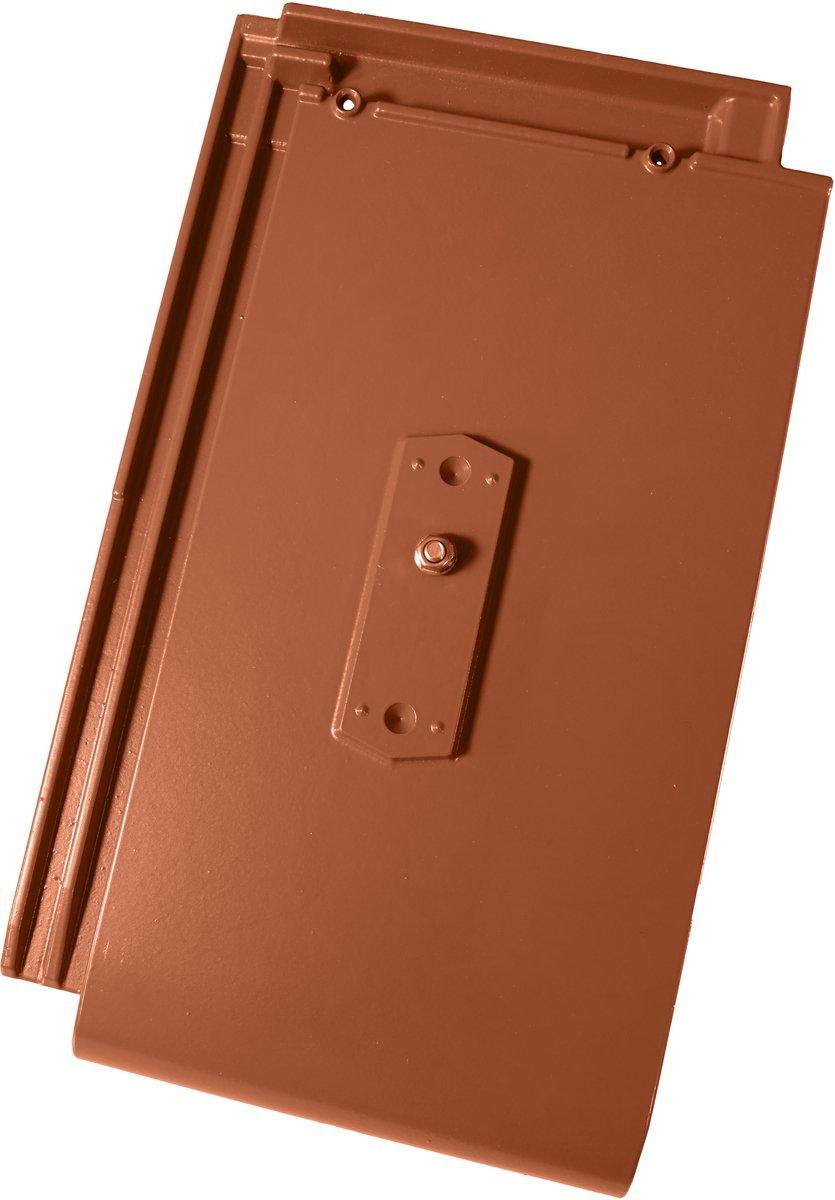 System-Grundplatte Planoton 12 Figaro Alu + Schrauben rot