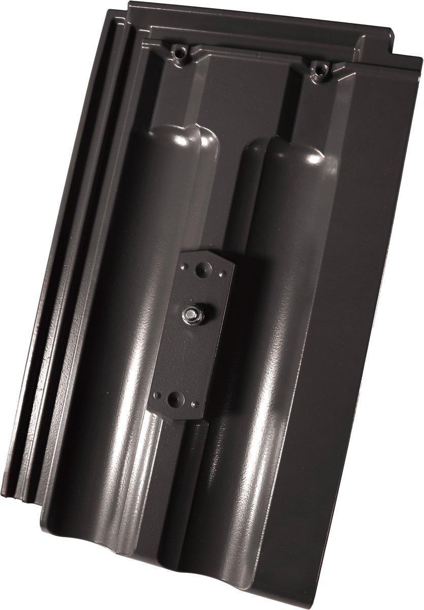 System-Grundplatte Traditon 11 Fidelio Alu + Schrauben schwarz