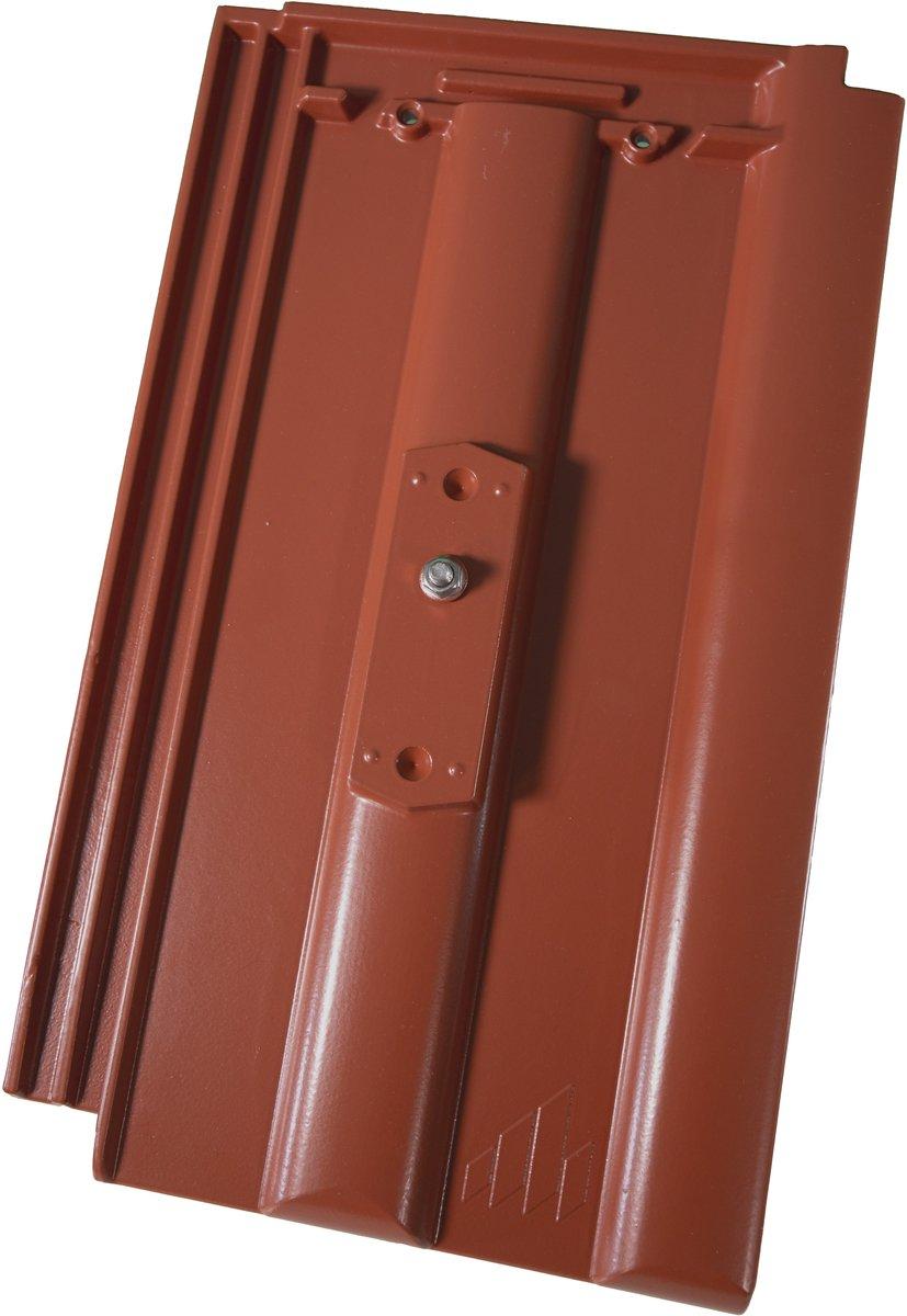 System-Grundplatte Twiston 11 Wiener Norma Alu + Schrauben rot