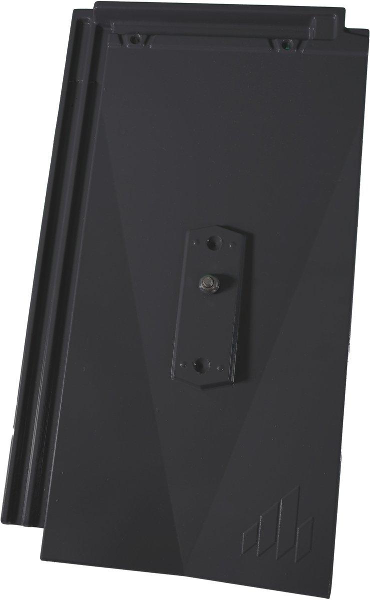 System-Grundplatte V11 Alu + Schrauben schwarz