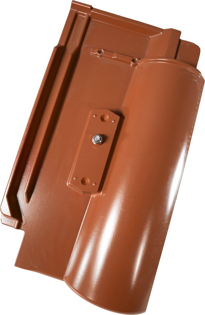 System-Grundplatte Veneton 14 Mediteran Plus Alu + Schrauben rot