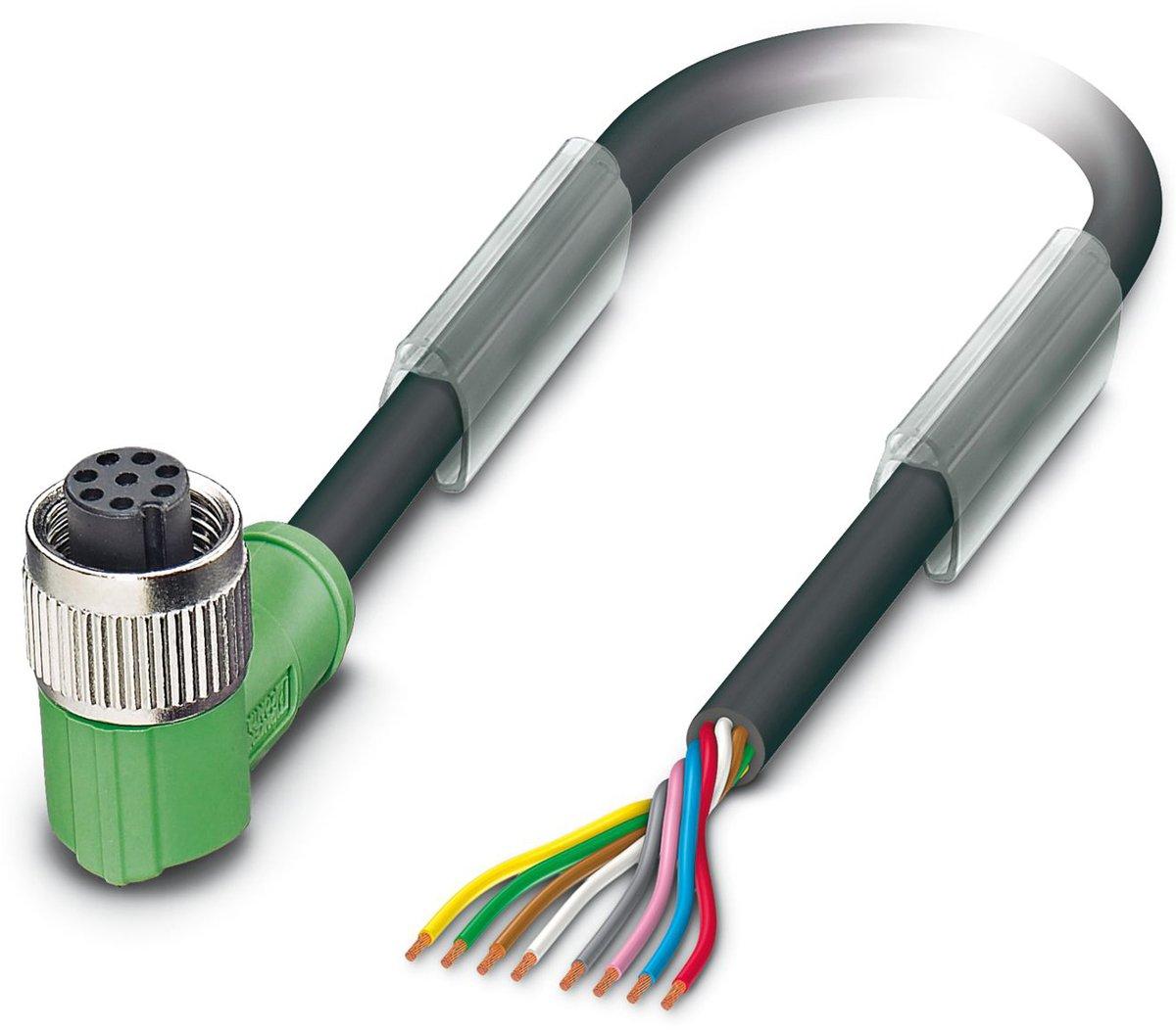 Sensor-/Aktor-Kabel SAC-8P- 1,5-PUR/M12FR