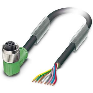 Sensor-/Aktor-Kabel SAC-8P- 1,5-PUR/M12FR