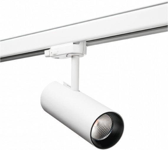 3-Phasen Schienen Strahler ZIP TUBE MINI weiß 3000K