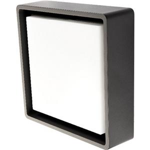 Decken-/Wandleuchte IP65 FRAME SQUARE graphit 7W LED 3000K