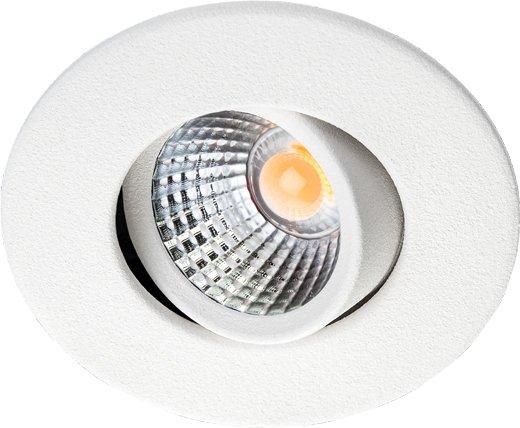 Einbauspot NANO TILT IN/OUT weiß 4W LED 3000K 36°