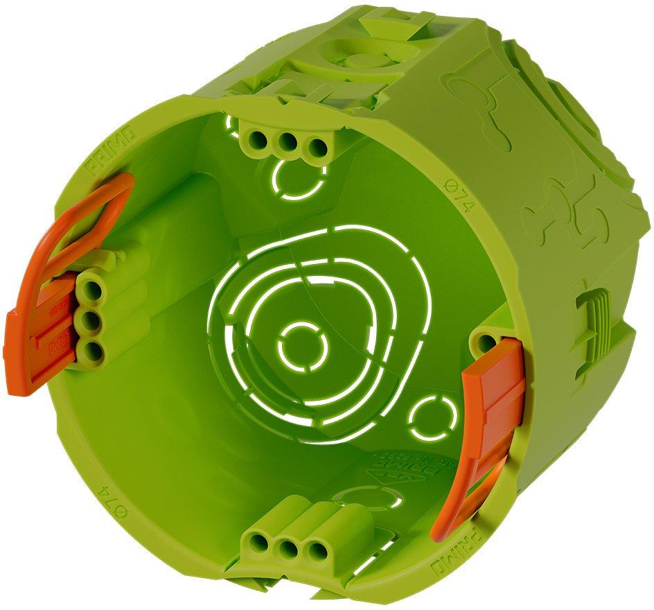 KliQ-Fixx Hohlwand Geräte-V-Dose 62 mm Hohlwand