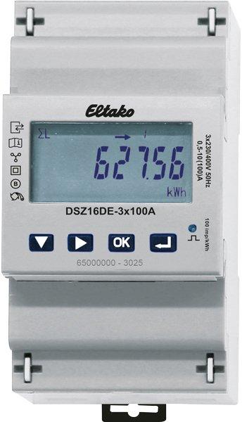 Drehstromzähler ohne MID 3x100A