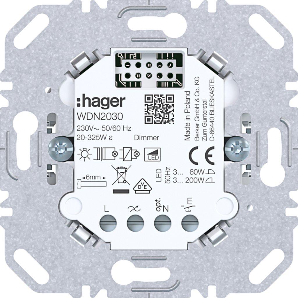 Dimmer-Einsatz 1fach Einsatz UP für A.x/C.x