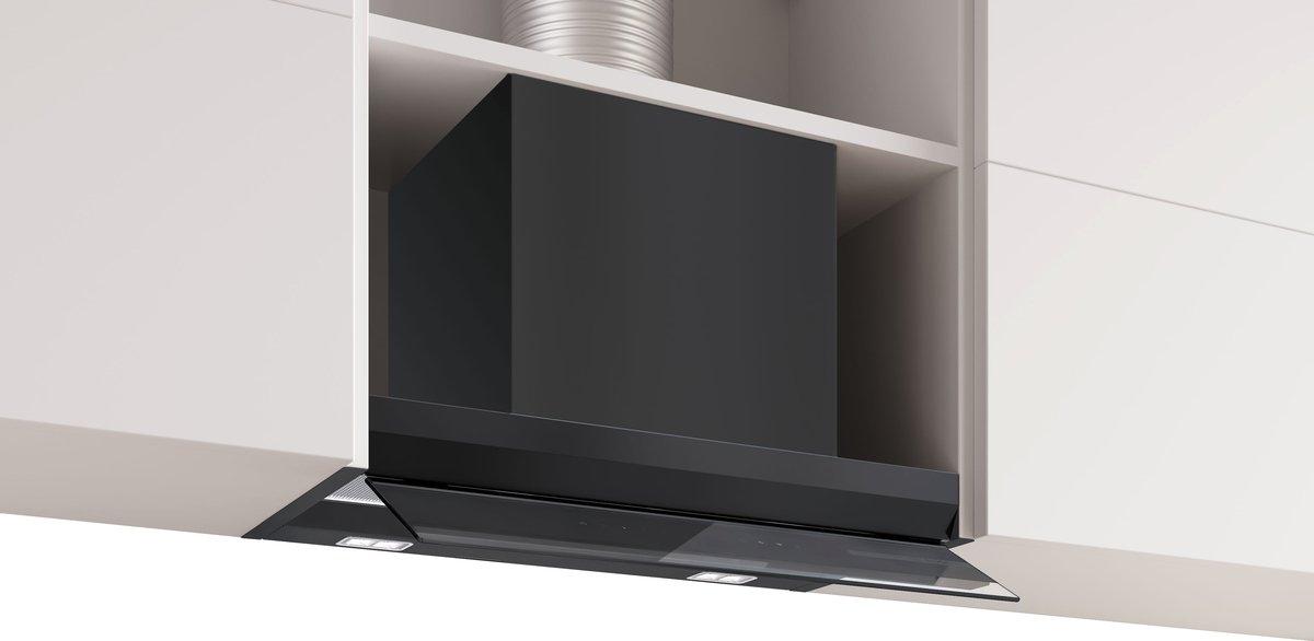 Integrierte Designhaube Serie 6 60 cm mattschwarz